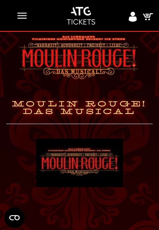 Musical Moulin Rouge in Köln in Waldems