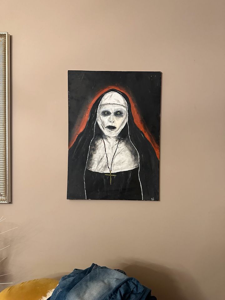 The Nun Painting in Ibbenbüren