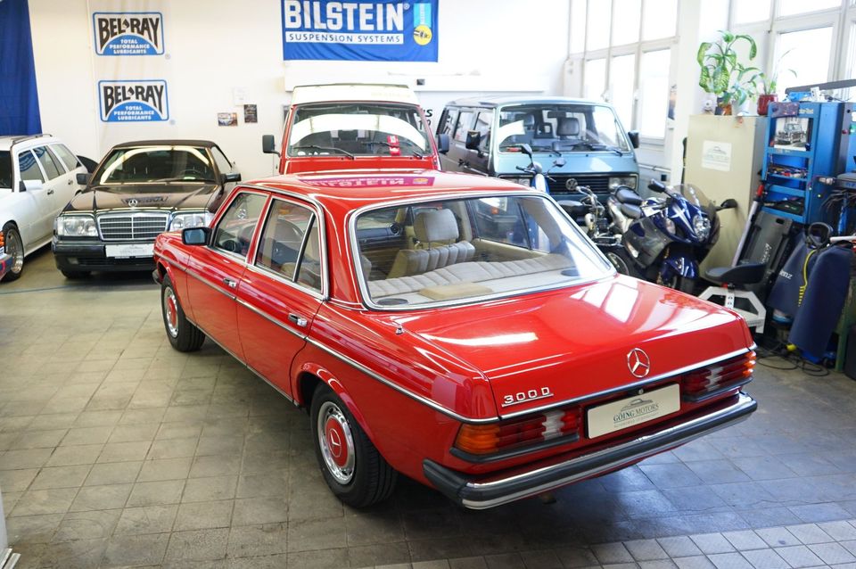 Mercedes W123 300D mit H-Kennzeichen in Hannover