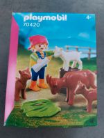 Playmobil 70420 Mädchen mit Ziegen Bauernhof neu Hessen - Kirchhain Vorschau