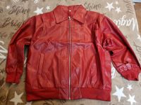 Rote Lederjacke Gr. L 40 Damen Vintage Jacke Nordfriesland - Rantrum Vorschau