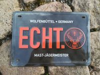 NEU Unbenutzt Jägermeister Metall Stahl Blech Deko Schild Sachsen - Stützengrün Vorschau