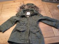 ** Khakifarbener Parka Winterjacke H&M mit Kapuze ** (469) Bayern - Sachsenkam Vorschau