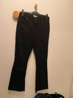 Schwarze Bootcut Jeans mit Schlitz Frankfurt am Main - Bockenheim Vorschau