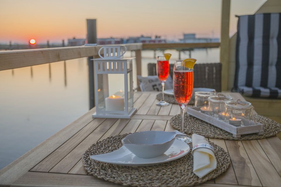 Hausboot mieten Fehmarn Burgtiefe Südstrand, Ferienhaus Ostsee in Fehmarn