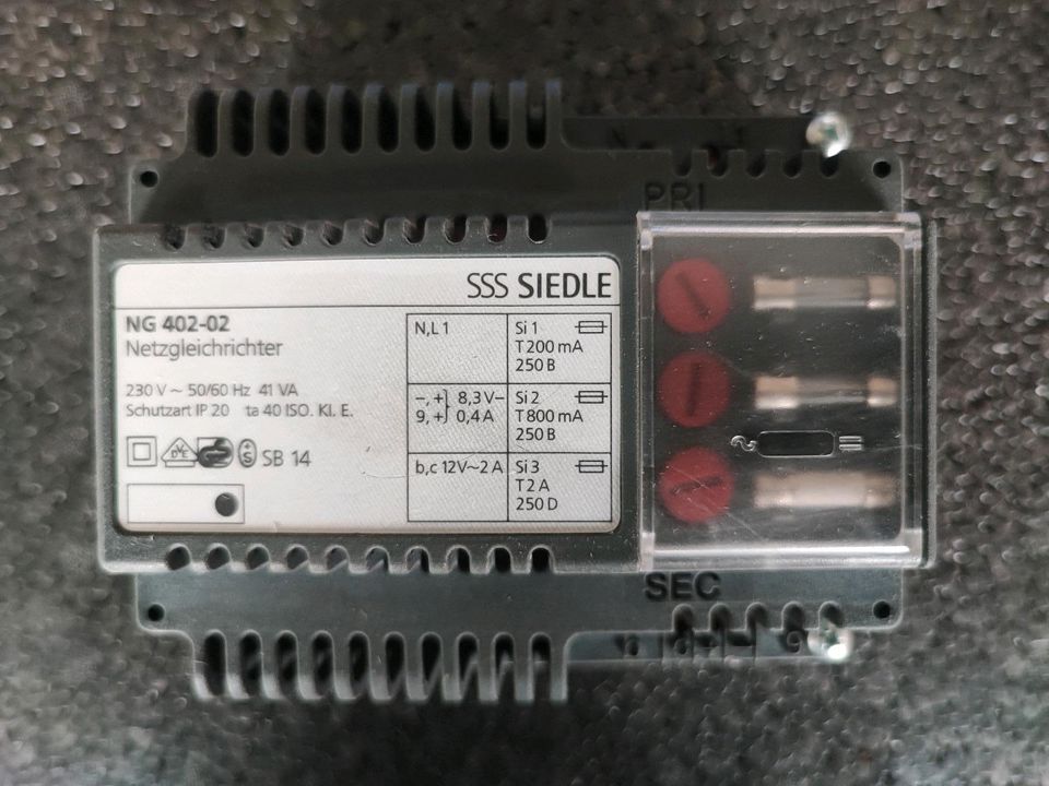 Siedle NG 402-02 Netzgerät/Netzgleichrichter in Kappelrodeck