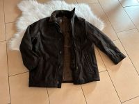 Vintage 90er Lederjacke Echtlederjacke Jacke aus Leder dunkelbrau Niedersachsen - Peine Vorschau