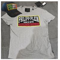 Philipp Plein Shirt PP 1978 grau XL und Basecap blau tricolor NEU Nordrhein-Westfalen - Königswinter Vorschau