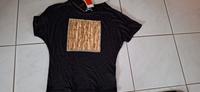 T Shirt mit Goldpailletten schwarz Gr. 34 Hessen - Neuhof Vorschau