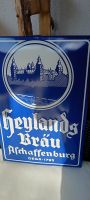 Blechschild der ehemaligen Heylands Brauerei Bayern - Bessenbach Vorschau