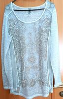 SUPERDamen Spitze Bluse Gr 44 Farbe Hell Grau  von Boutique TREDY Hessen - Bad Hersfeld Vorschau