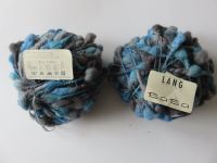 Effektgarn Lang Yarns Baba Effektgarn grau-blau 2 Knäuel Nordrhein-Westfalen - Kamen Vorschau