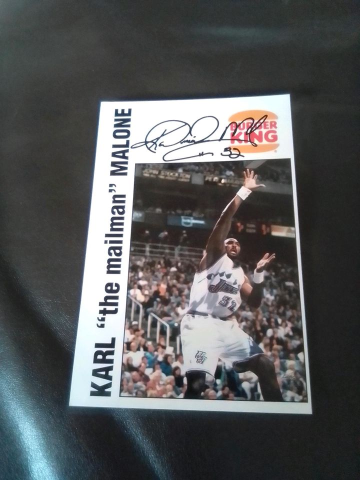 NBA Autogramm Karl Malone in Winsen (Luhe)