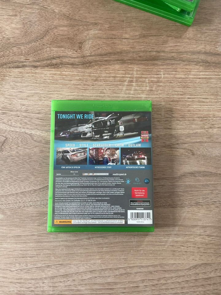 Need for Speed für XBox One in Kaiserslautern