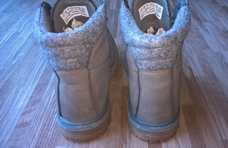 TIMBERLAND "Waterville" Schnürboots Boots Schuhe - 37 - grau in Neuss