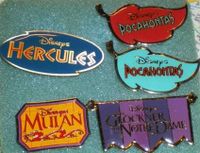 Disney 5x Pins / Anstecknadeln : HERCULES / MULAN / POCAHONTAS Berlin - Schöneberg Vorschau