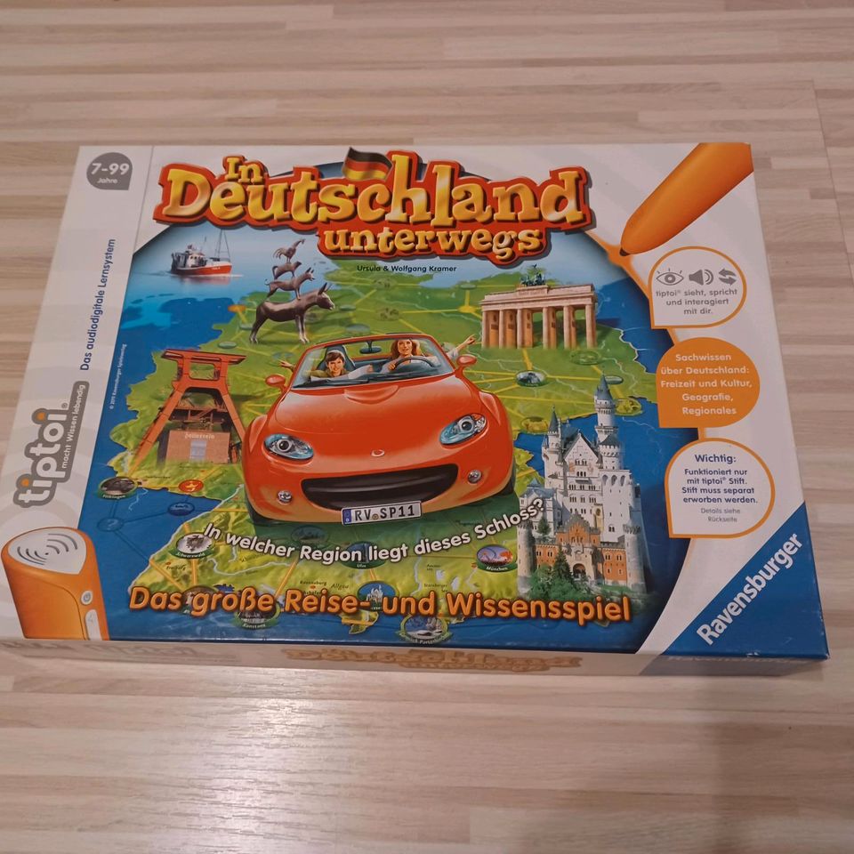 Tip Toi Spiel " In Deutschland unterwegs " in Wolfenbüttel