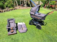 Kinderwagen mit Sportwagenaufsatz von Emmaljunga Nordrhein-Westfalen - Hörstel Vorschau