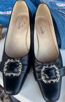Trachtenschuhe schwarz Gr. 38,5 Bayern - Lenggries Vorschau