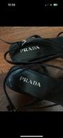 Prada Riemchensandalen 36.5 schwarz Düsseldorf - Unterbach Vorschau