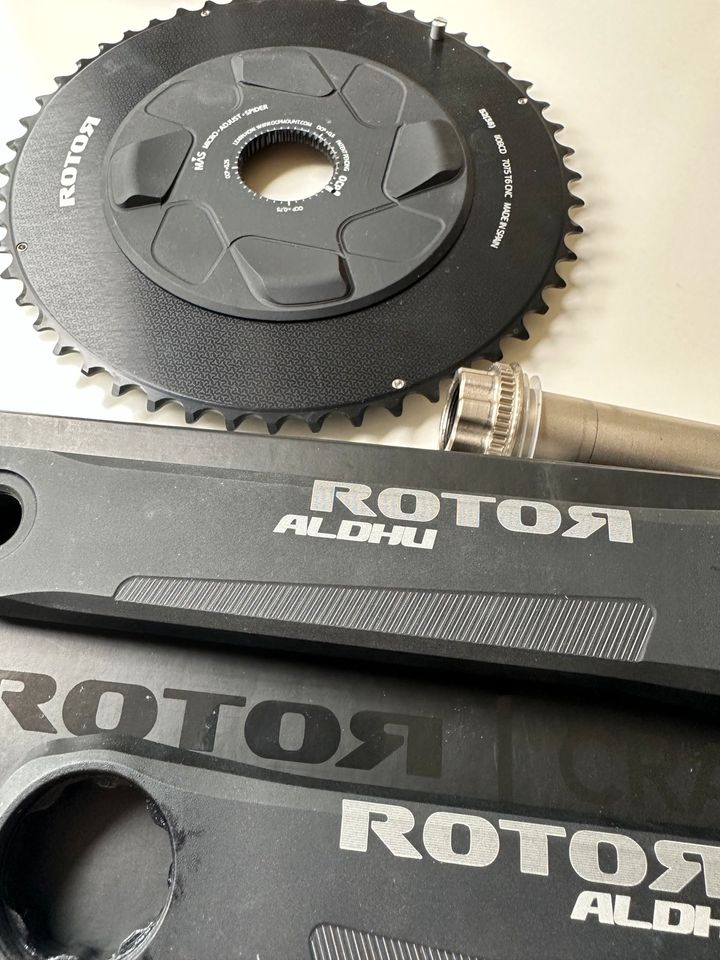 Rotor Aldhu 165mm+Spider,Chainring NEW in Berlin