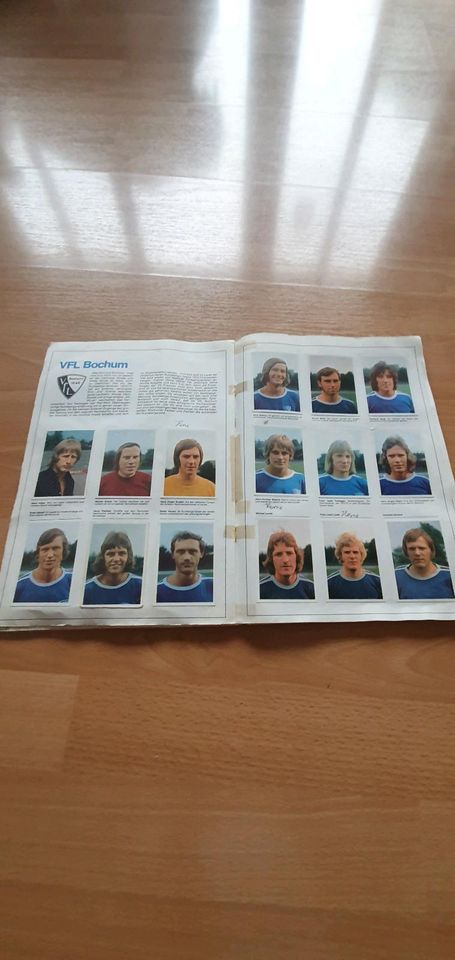 Bergmann Sammelalbum Fussball Bundesliga 1973 1974 in Hürth