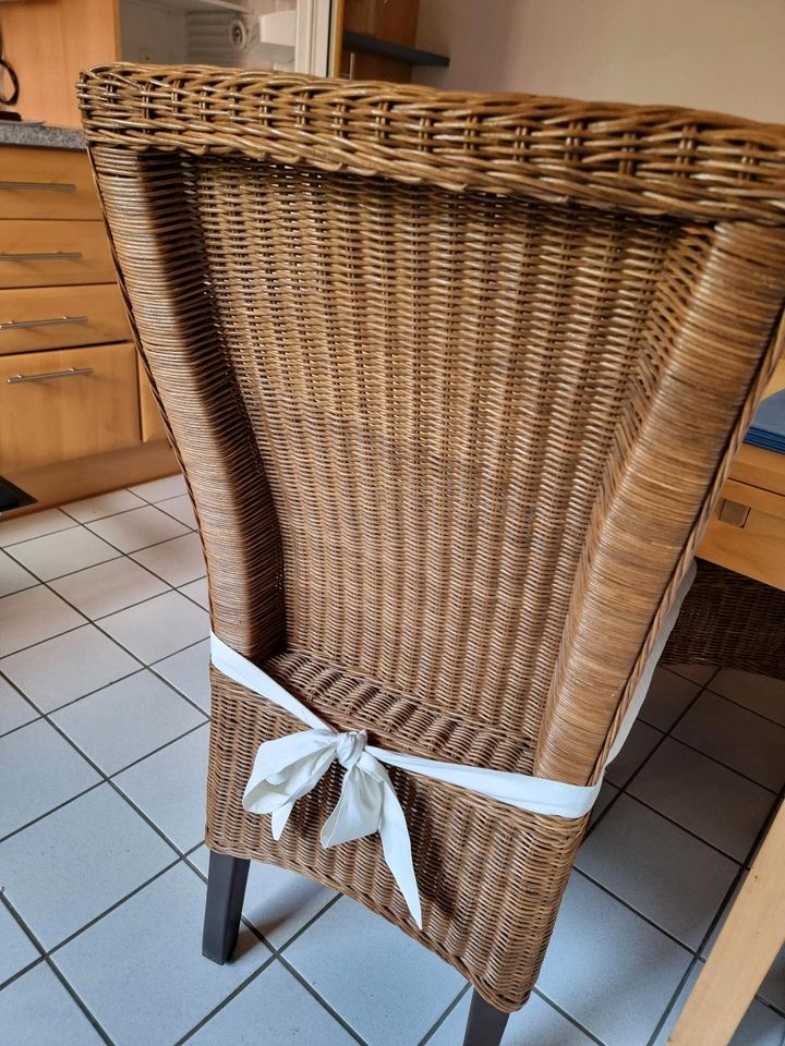 2x Rattan Stuhl - Stühle - Esszimmer - sitzen in Viersen