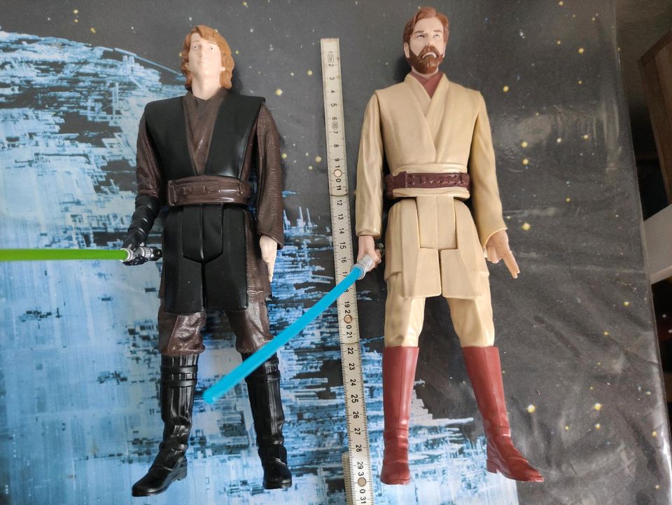 Star Wars Hasbro Action Figur Obi-Wan Kenobi & Anakin Skywalker in Porta Westfalica