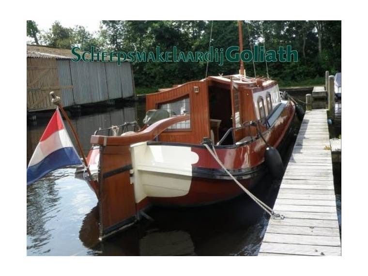 Plattbodenschiff, Kajütboot, Motorboot in Hamburg