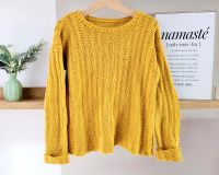 Strickpullover Handmade Viskose/Leinen senfgelb wie neu Pulli Nordrhein-Westfalen - Gevelsberg Vorschau