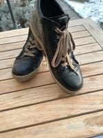 Caprice Sneaker schwarz Leder Größe 40 Bayern - Fürstenfeldbruck Vorschau