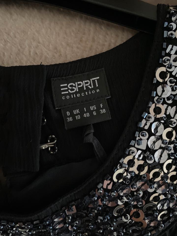 Weihnachten Sylvester Party Kleid Esprit gr 36 schwarz neu in München