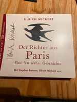 Hörbuch Ulrich Wickert Der Richter aus Paris mit Widmung Nordrhein-Westfalen - Krefeld Vorschau