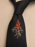 Eine Krawatte - Schlips der Freiwilligen - Feuerwehr 150cm- Niedersachsen - Cuxhaven Vorschau