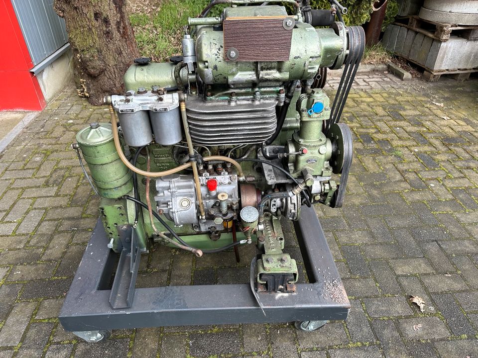 Setra S6, Henschel 517 D 4 K-L Motor in Cloppenburg