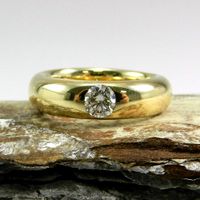 WERT 3.120,- Brillant Ring Gr.58 in 585/14 Karat Gelbgold 152 YYX Nordrhein-Westfalen - Mülheim (Ruhr) Vorschau