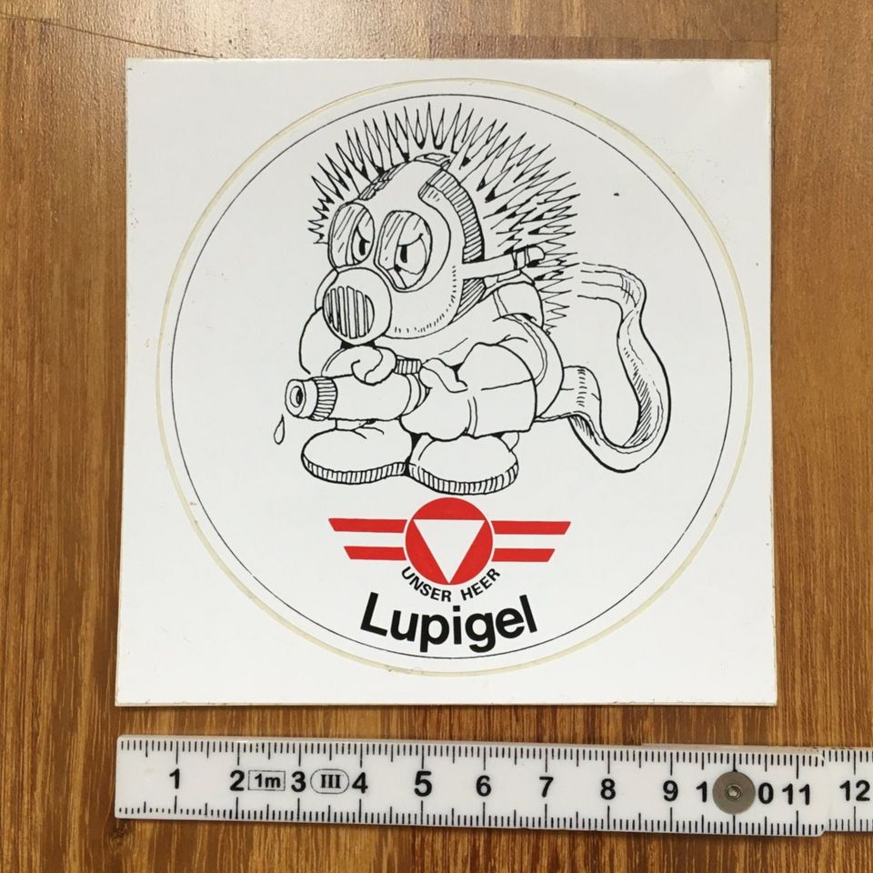 1980 Steyr Lupigel Unser Heer 10cm  Sticker Aufkleber Original in Kassel