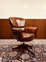 English Chesterfield President Chair Bürostuhl dunkelbraun Nordrhein-Westfalen - Brüggen Vorschau