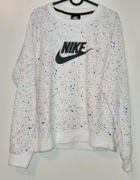 Nike-Essential Crew Fleece-Sweat Pullover-weiß Farbspritzer-L 38 Nordrhein-Westfalen - Dinslaken Vorschau