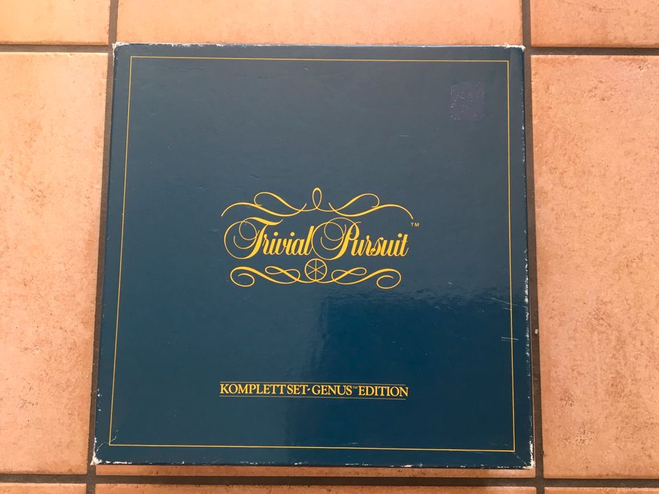 Trivial Pursuit Komplett Set Genus Edition - Parker Brettspiel in Erlangen