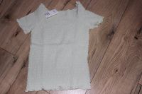 H&M Top gesmoktes Shirt Gr. 146 152 Neu mit Etikett mint Bayern - Leidersbach Vorschau