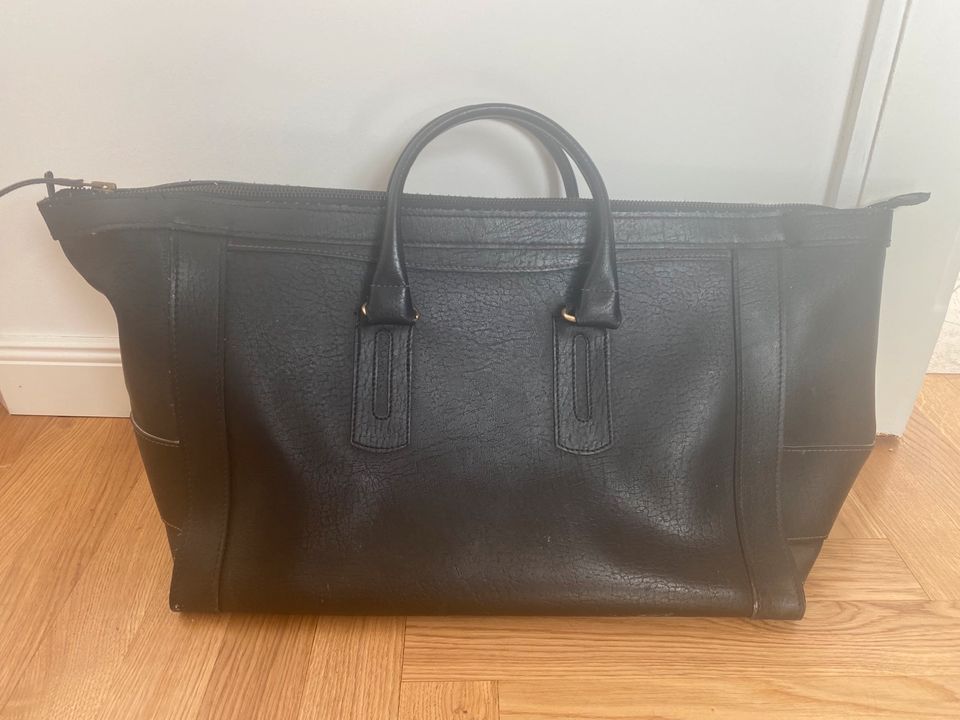 Reisetasche aus den 70er Jahren, Leder in München