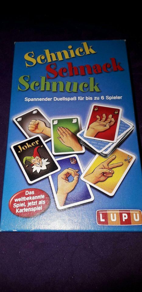 Schnick, Schnack, Schnuck Spiel in Hohnstorf (Elbe)