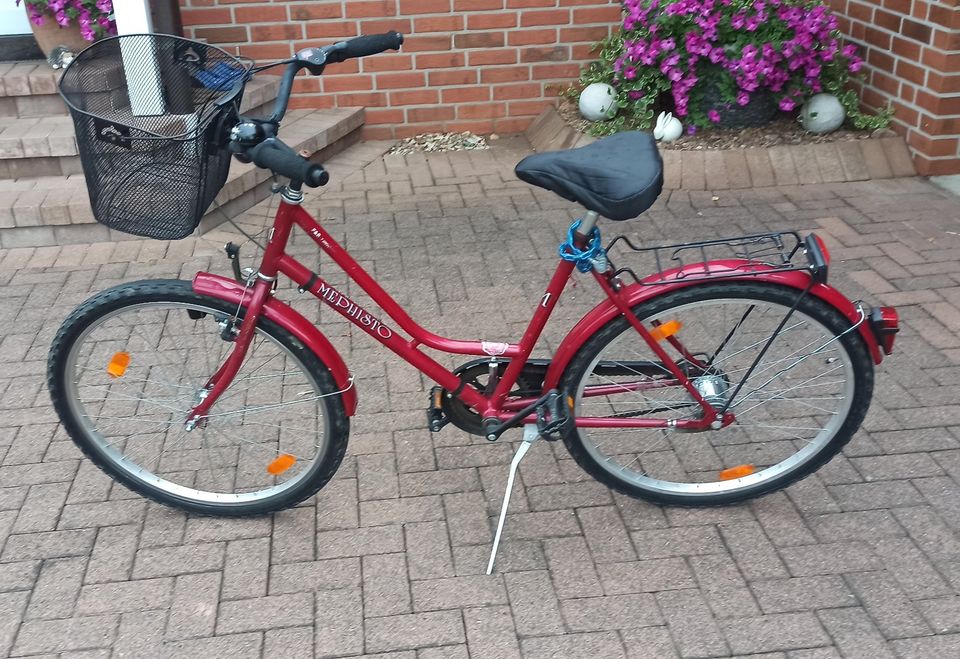 26 Zoll - Damenfahrrad ( MEPHISTHO / Deutsches Markenrad !) in Salzkotten