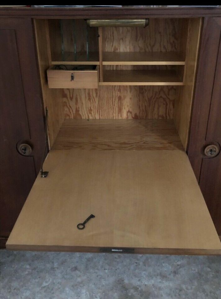 Sekretär Schreibsekretär Kommode Highboard Schreibtisch Schrank in Zwickau