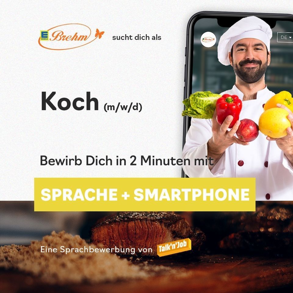 Koch (m/w/d) bei EDEKA Center Brehm Berlin-Zehlendorf in Berlin