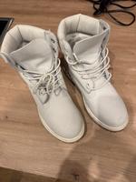 Neuwertig - Stiefeletten Timberland weiß Größe 39,5 Niedersachsen - Rastede Vorschau