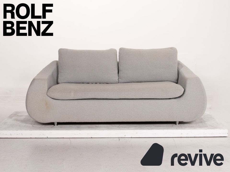 Rolf Benz Stoff Sofa Grau Zweisitzer Couch in Köln
