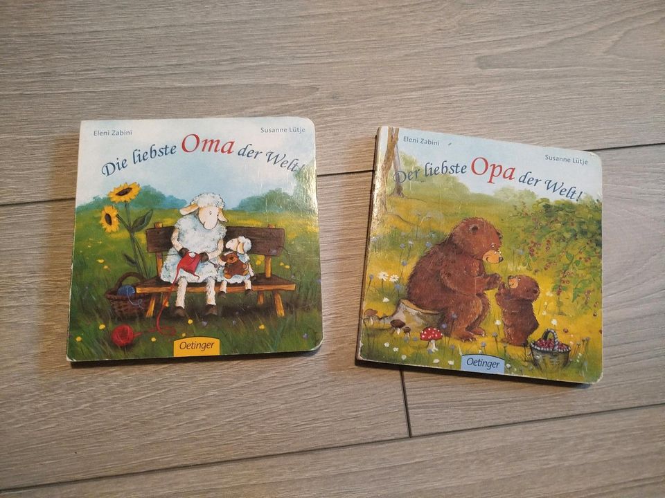 Kinderbuch die liebste oma/Opa der welt in Kuppenheim