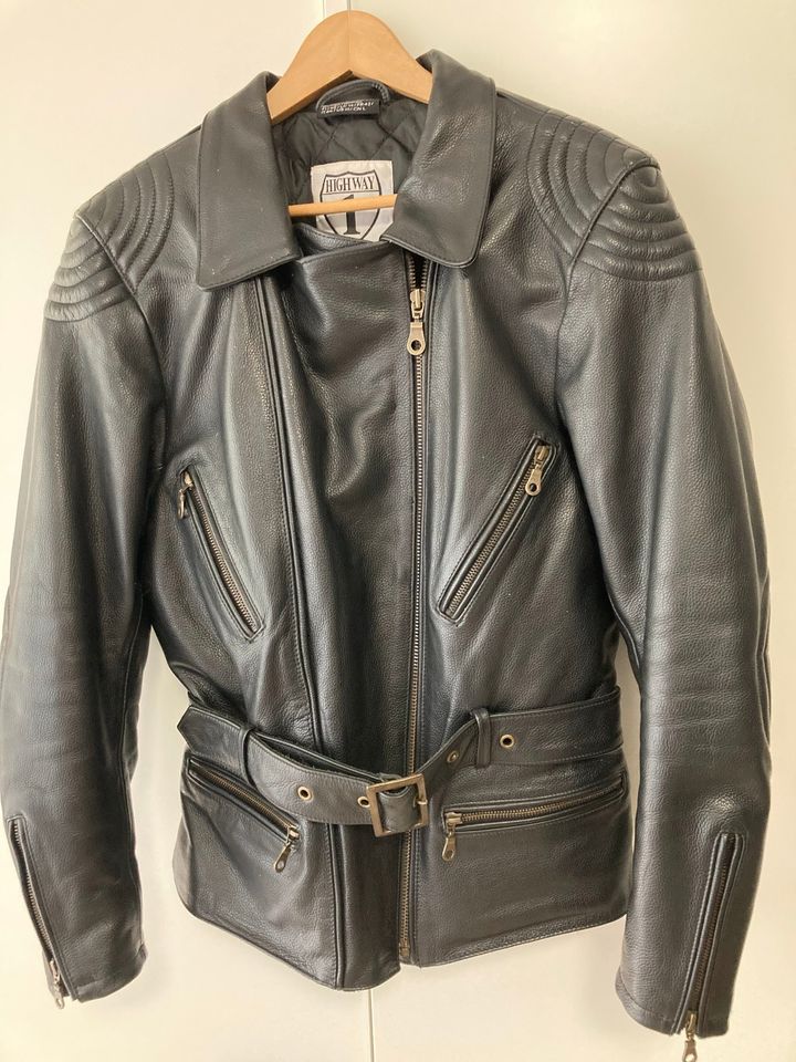 Motorradjacke, Damen, schwarz in Düsseldorf